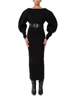 Ronny Kobo Randy Knit Dress - Black