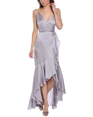 Walker & Wade Walker&wade Nadia Maxi Wrap Dress - Purple
