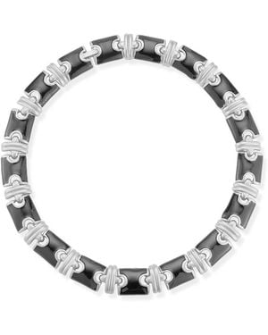 Chloe and Madison Jewellery Plated Necklace - Metallic