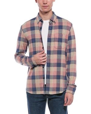 Faherty Legend Jumper Shirt - Red