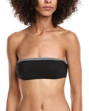 lemlem Sofia Bandeau Bikini Top - Black