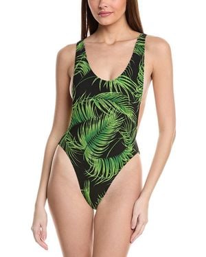 Norma Kamali Marissa One-Piece - Green