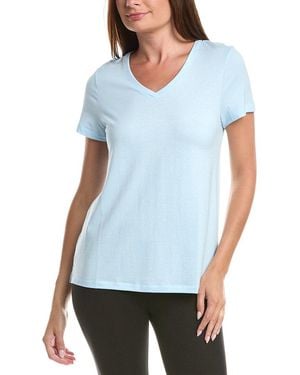 Hanro Sleep & Lounge Relaxed V-Neck T-Shirt - Blue