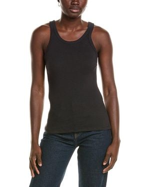 Amo Denim Amo Long Rib Tank - Black