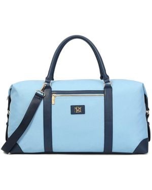 Badgley Mischka Barbara Travel Weekender Tote - Blue
