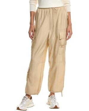 Cinq À Sept Ruffle Nitsan Parachute Pant - Natural