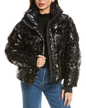 Rudsak Laurence Sequin Down Coat - Black