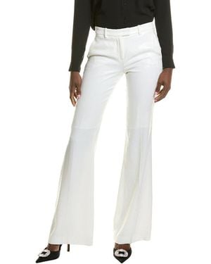 Michael Kors Haylee Sequined Flare Crepe Pants - White