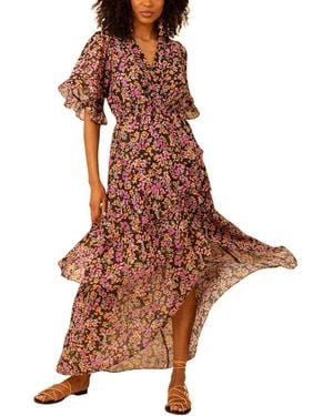 Hale Bob Joanna Dress - Brown