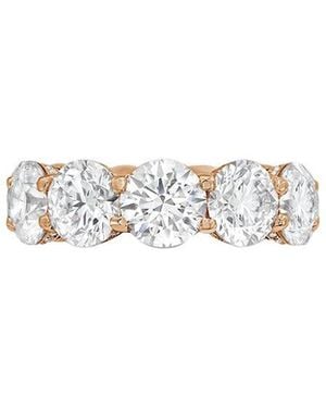 Diana M. Jewels Diana M. 14K Rose 10.00 Ct. Tw. Lab-Grown Diamond Ring - White