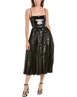 WeWoreWhat Sequin Midi Dress - Black