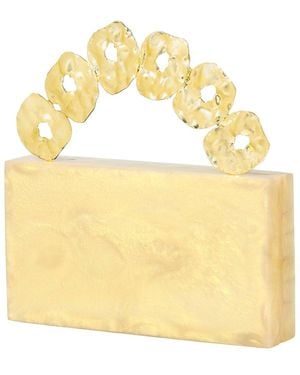 TIRAMISU Halo Minaudiere - Metallic