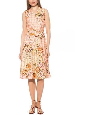 Alexia Admor Dane A-Line Dress - Multicolor