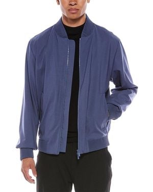 BOSS Hanry Wool-Blend Jacket - Blue