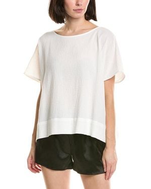 Natori Onsen Wedge Top - White