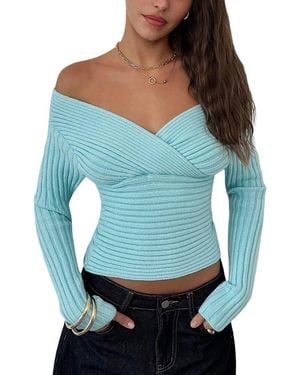 LEON GORI Jumper - Blue