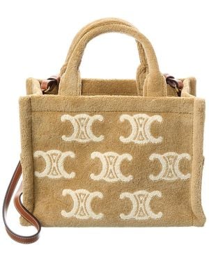 Celine Cabas Thais Small Tote - Metallic