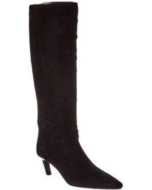 Dune Siana Suede Boot - Black