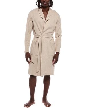 Hanro Organic Soft Jersey Robe - Natural