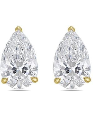 Diana M. Jewels Diana M. 14K 5.00 Ct. Tw. Lab-Grown Diamond Earrings - Metallic
