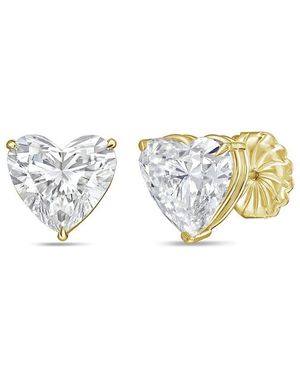 Diana M. Jewels Diana M. 14K 10.00 Ct. Tw. Lab-Grown Diamond Stud Earrings - White