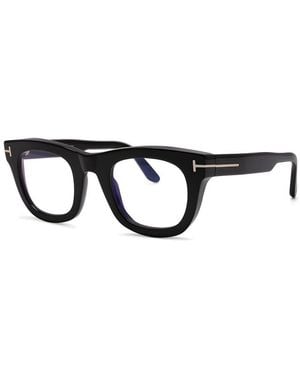 Tom Ford 48Mm Light-Blocking Optical Frames - Black