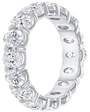 Forever Creations Signature Forever Creations 14k 7.00 Ct. Tw. Lab Grown Diamond Eternity Ring - White
