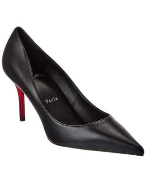 Christian Louboutin Miss Z 80 Leather Pump - Black
