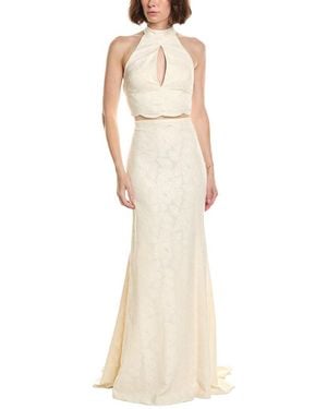 Issue New York Print Maxi Dress - Natural