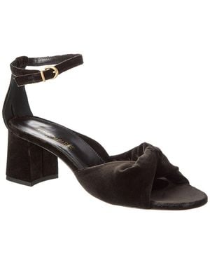 Marion Parke Carrie 60 Leather Sandal - Black
