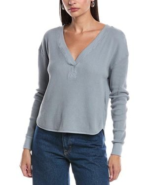 Lamade Lamade Quentin V-Neck T-Shirt - Blue