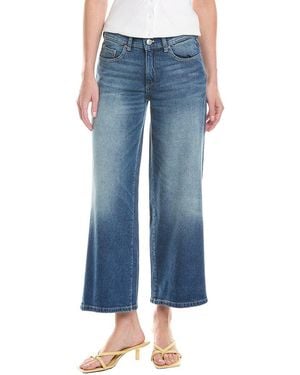 DL1961 Hepburn Ankle Harbor Wide Leg Jean - Blue