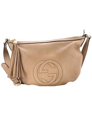 Gucci Soho Messenger Bag Small (authentic Pre-loved) - Brown