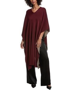 Valentino Long Poncho - Red
