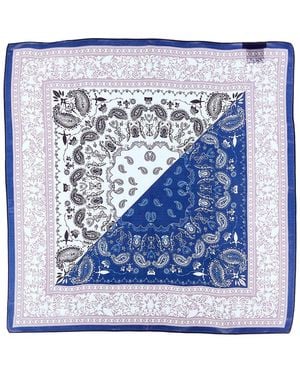 La Fiorentina Silk Scarf - Blue