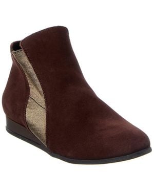 Arche Piaana Suede Bootie - Brown