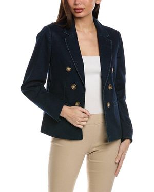 Jones New York City Denim Blazer - Blue