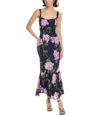 Femme Society Midi Dress - Pink