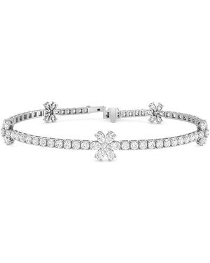 Lab Grown Diamonds 14K 3.95 Ct. Tw. Lab-Grown Diamond Tennis Bracelet - White