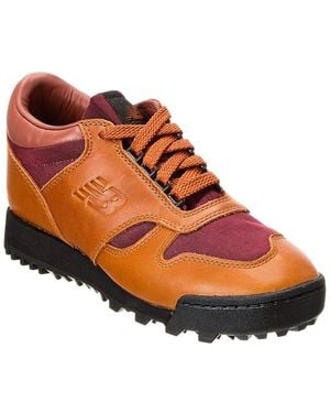 Todd Synder X Champion X New Balance Rainier Leather Trainer - Orange