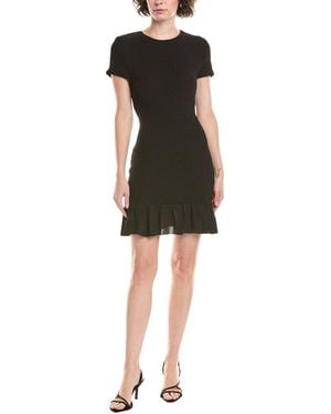 MICHAEL Michael Kors Smocked Mini Dress - Black