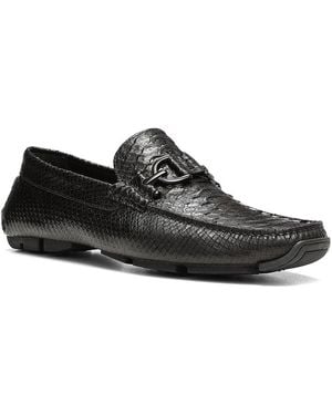 Donald J Pliner Leather Driver - Black