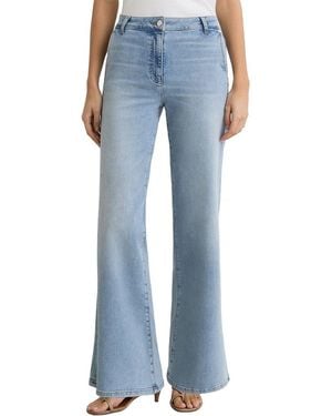 Reiss Addie Wide Leg Jean - Blue