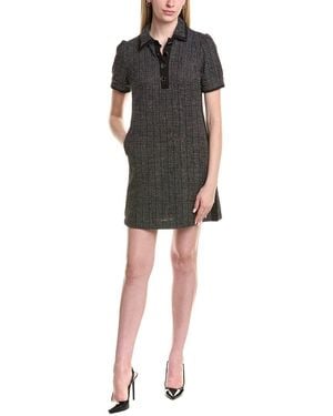 Nicole Miller Mini Shirtdress - Black