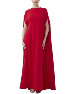 Trina Turk Masquerade Maxi Dress - Red