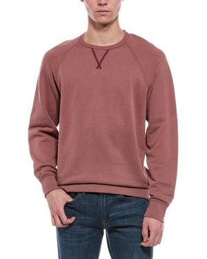 Faherty High Standard Fleece Crewneck Sweatshirt - Red