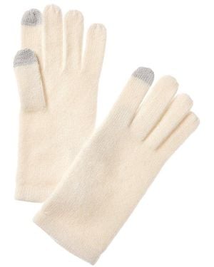 Sofiacashmere Sofiacashmere Touch Screen Cashmere Glove - Natural