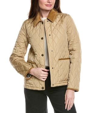 Burberry Quilted Jacket - Natural