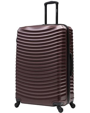 DUKAP Adly Lightweight Hardside Spinner Suitcase - Brown