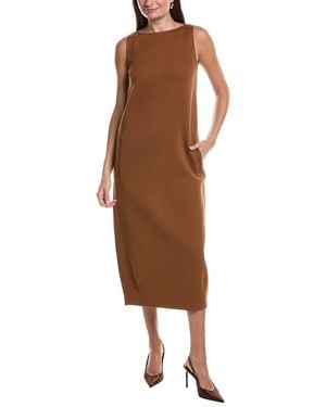Max Mara Albio Jersey Dress - Brown